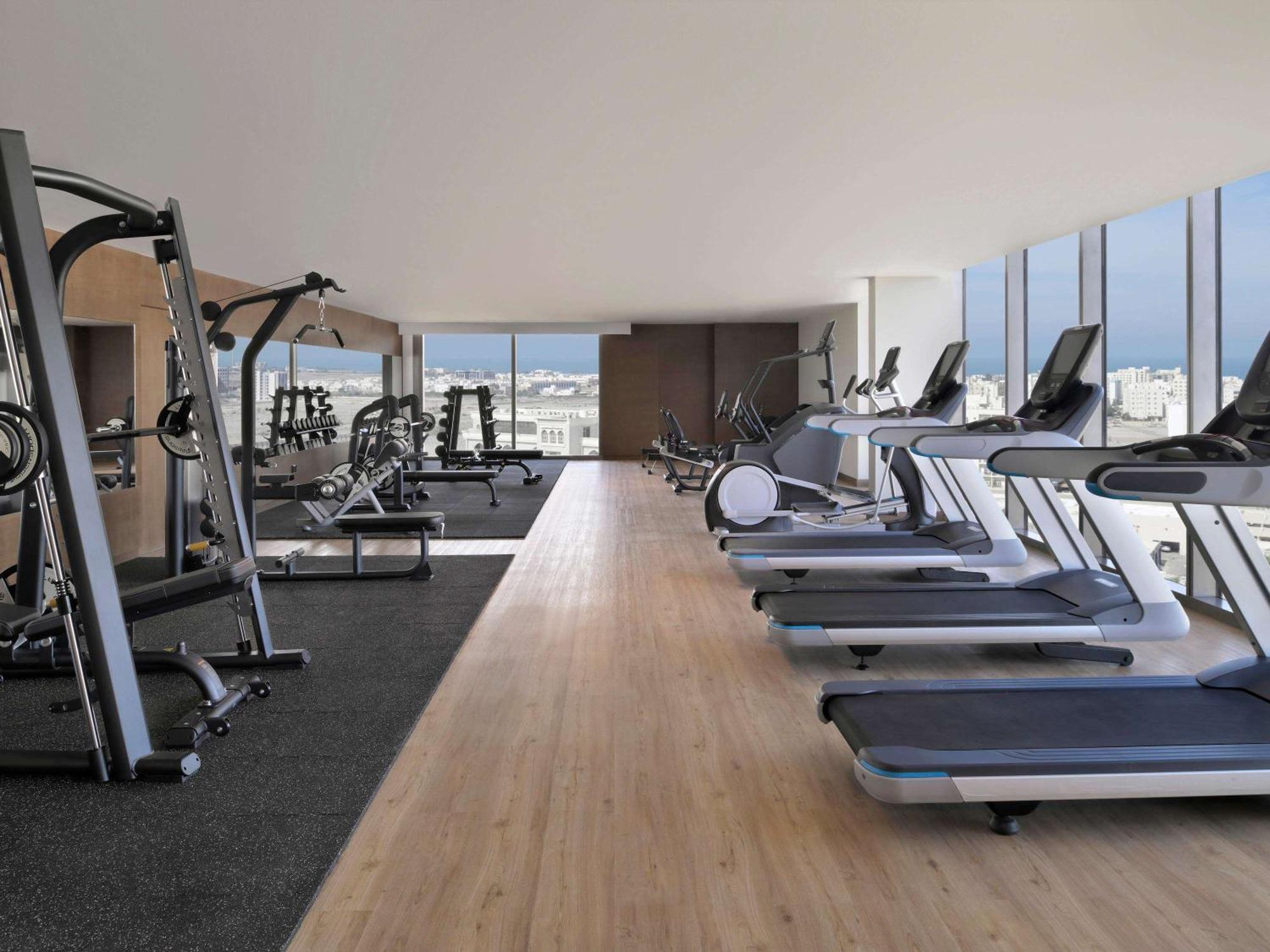 Moevenpick Hotel & Apartments Ghala Μουσκάτ Εξωτερικό φωτογραφία The gym at the 1000 Museum