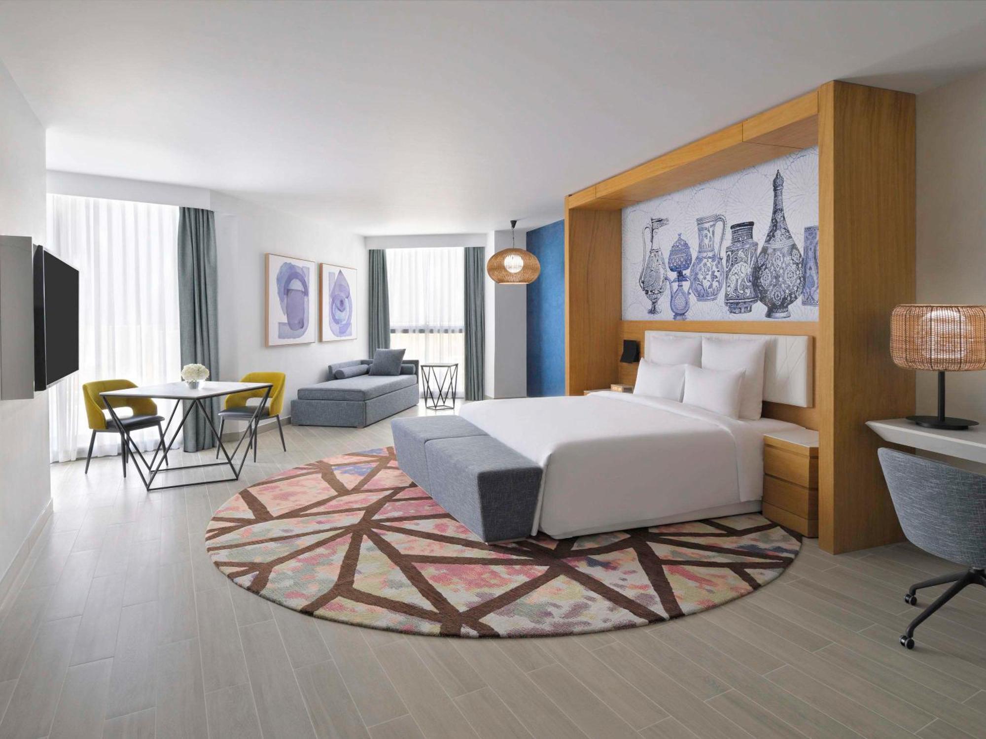 Moevenpick Hotel & Apartments Ghala Μουσκάτ Εξωτερικό φωτογραφία A room at the hotel