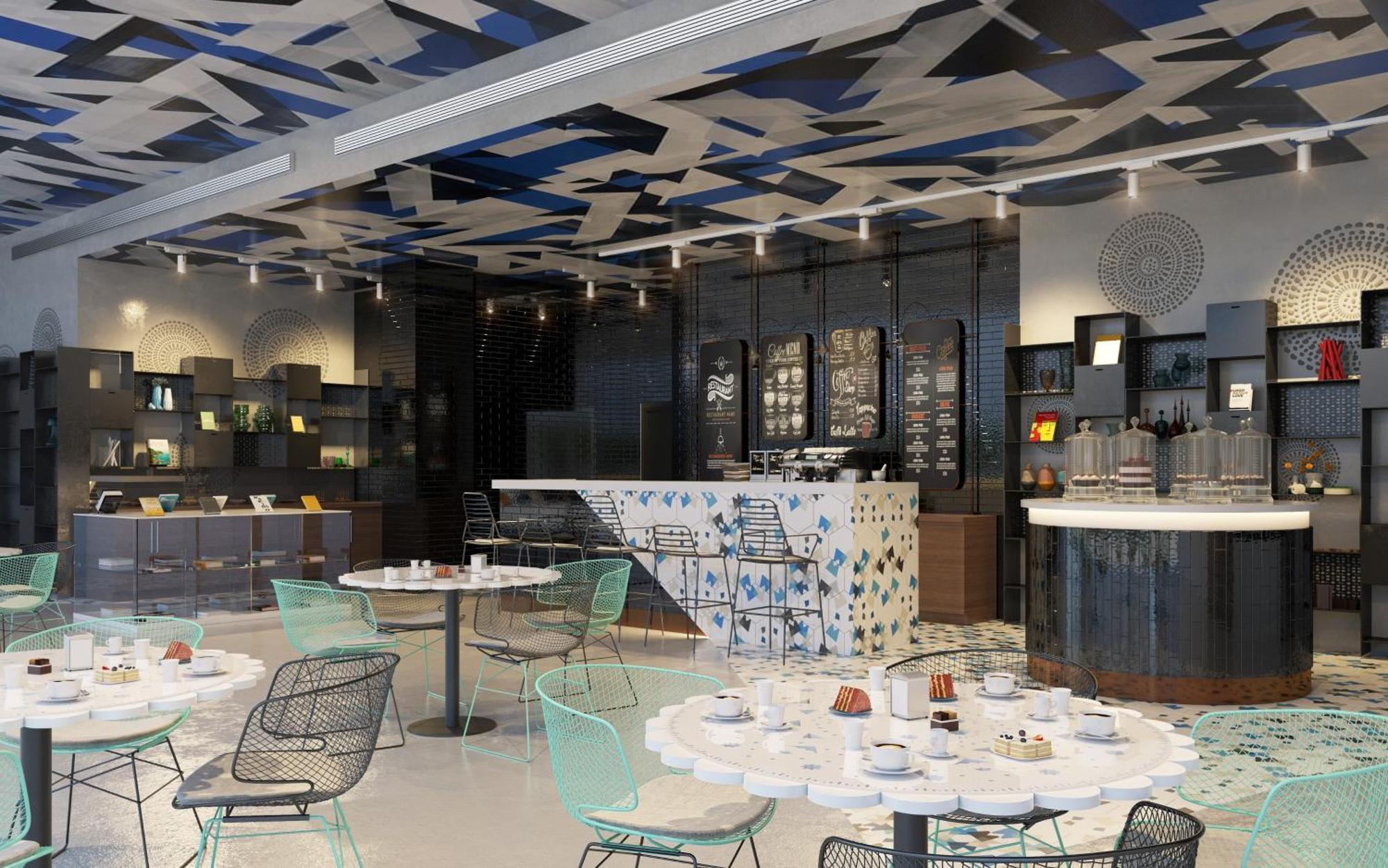 Moevenpick Hotel & Apartments Ghala Μουσκάτ Εξωτερικό φωτογραφία The interior of the restaurant